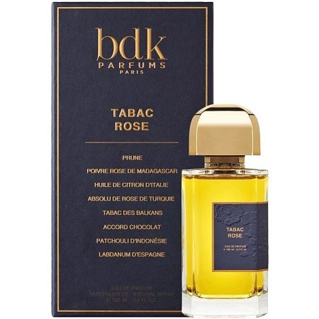 Духи Rose-Rose Smoke (Тема: BDK PARFUMS - Tabac Rose unisex) — 50 ml